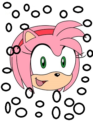 300x388 How To Draw Amy Rose Drawing, Step By Step With Color Pencils Or - Amy Rose Sketch