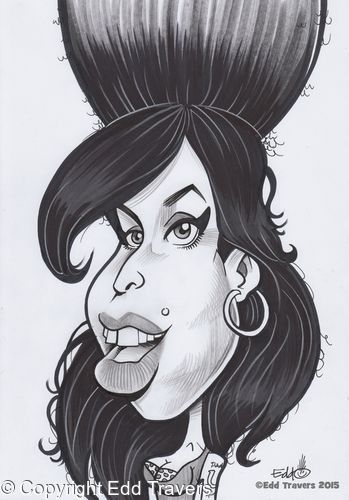 349x500 Amy Winehouse Sketch - Amy Winehouse Sketch