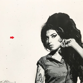 270x270 Amy Winehouse By Jef 2018 Painting Artsper (399112) - Amy Winehouse Sketch
