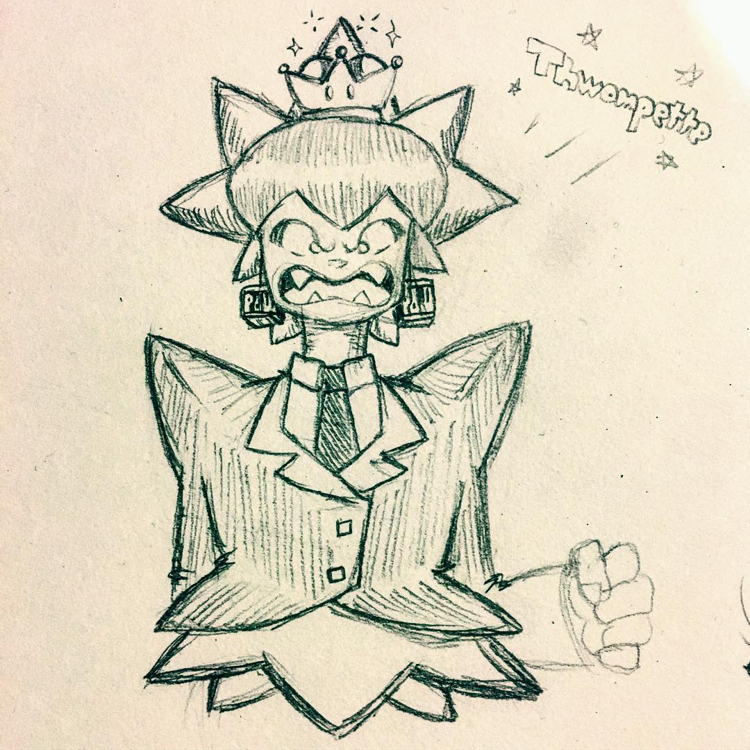 1080x1080 Thwomp - An Sketch