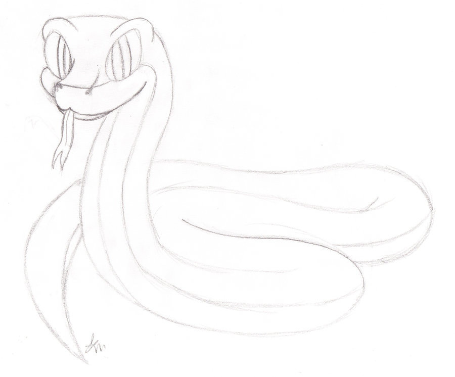 900x746 Anaconda Sketch By Lol20 - Anaconda Sketch
