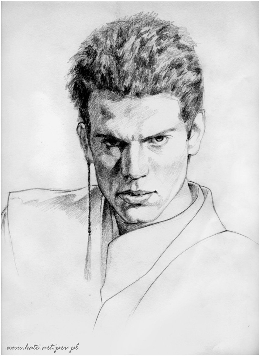 856x1173 Anakin Skywalker By Katea - Anakin Skywalker Sketch