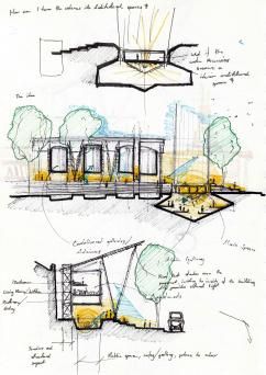 242x342 Analytical Concept Drawings Architecture - Analytical Sketches
