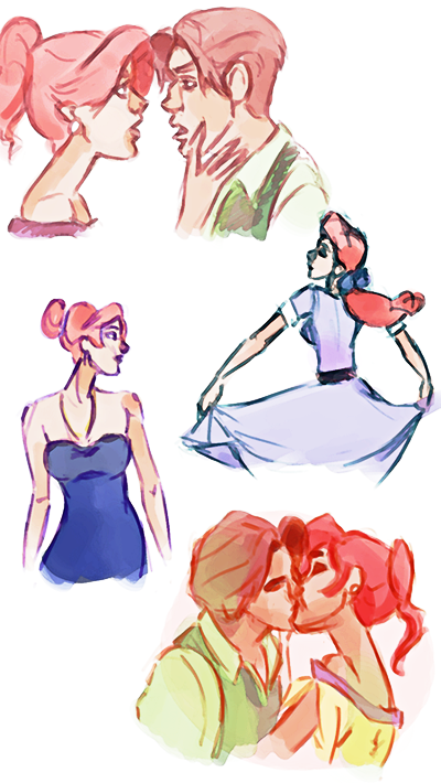 400x710 Anastasia Sketch 076 By Misscouzie Anastasia - Anastasia Sketch