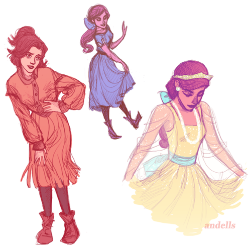 500x494 Anastasia Sketches By ~andells On We Heart It - Anastasia Sketch