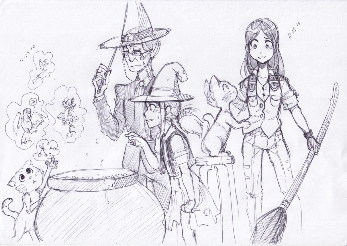 1211x860 Sketches By Anastasia Mayzhegisheva - Anastasia Sketch