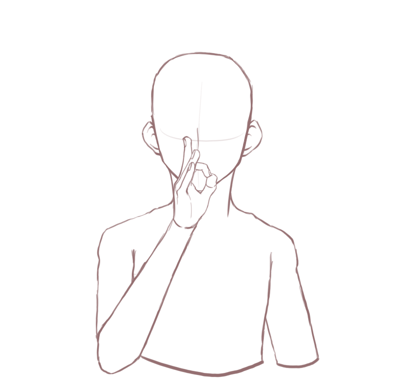 800x768 Ear Drawing Sketch - Anatomical Position Sketch