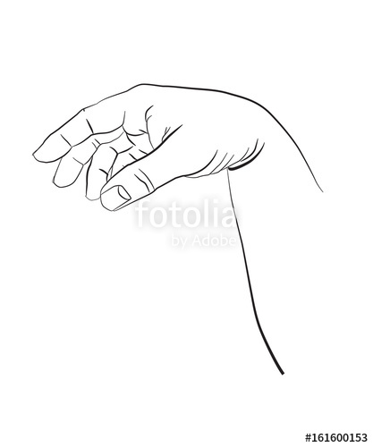 417x500 Anatomical Position Of The Hand Stock Image And Royalty Free - Anatomical Position Sketch