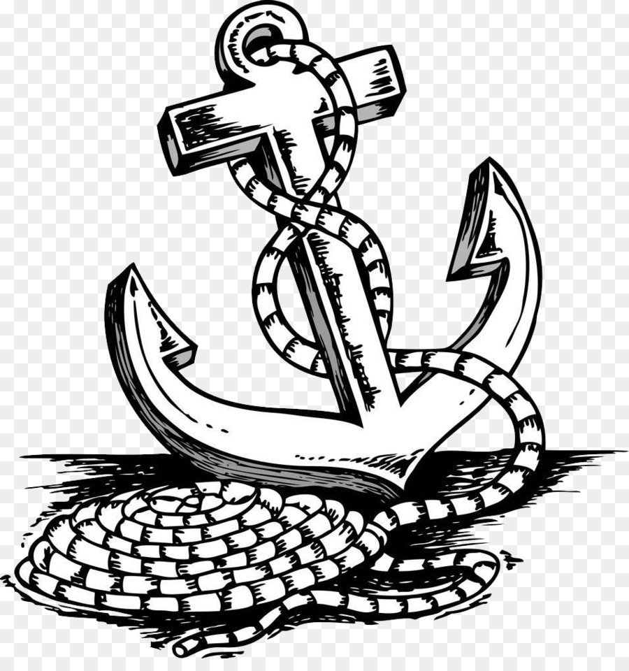 900x960 Drawing Anchor Sketch - Anchor Sketch