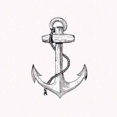 Anchor Sketch at PaintingValley.com | Explore collection of Anchor Sketch