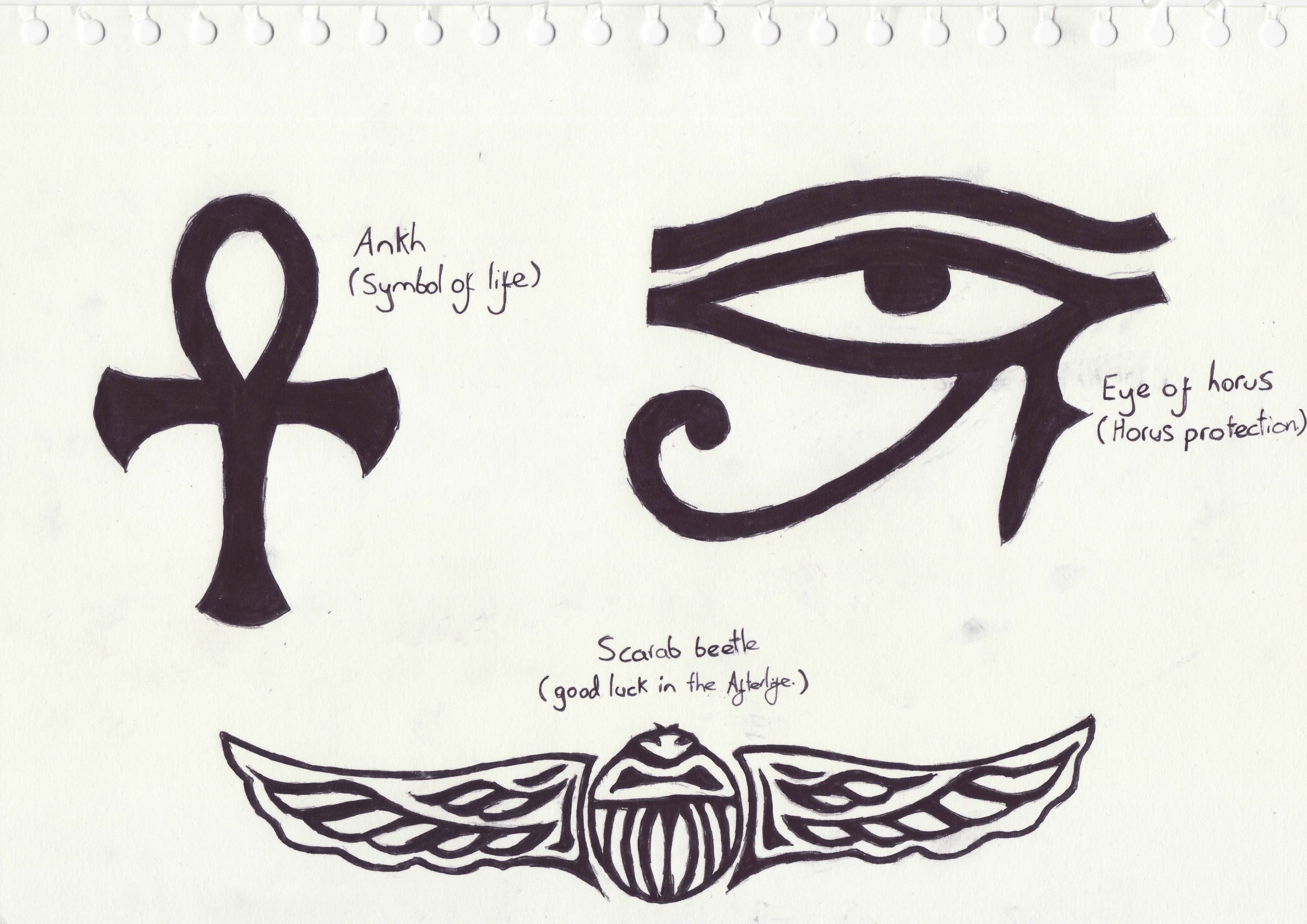 7015x4960 Object React Brief Joshua Monteith - Ancient Egypt Sketches