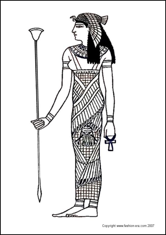 676x956 Fashion Coloring Pages The Ancient Egyptians Worshipped A Range - Ancient Egypt Sketches