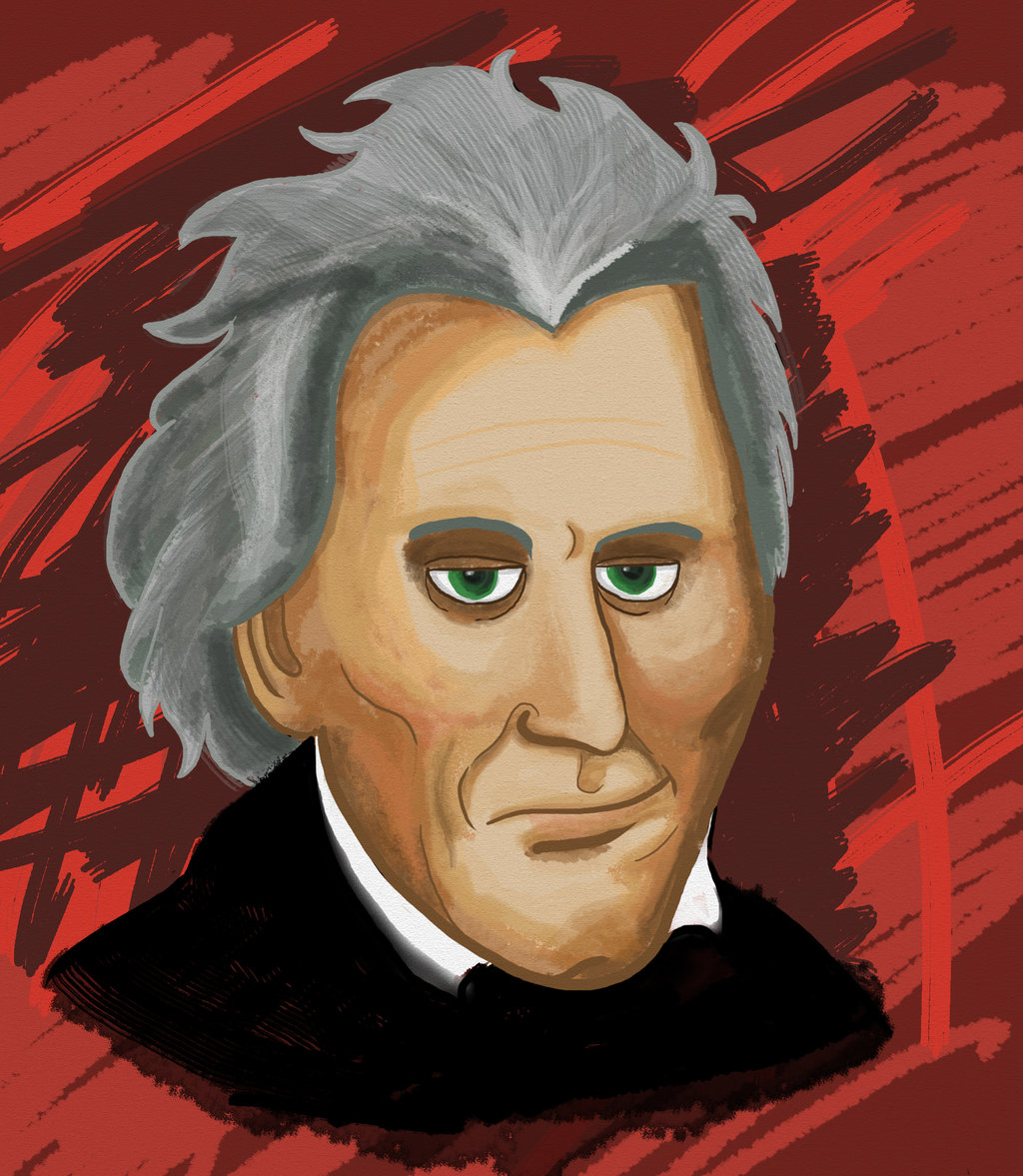 Andrew Jackson Sketch at Explore collection of