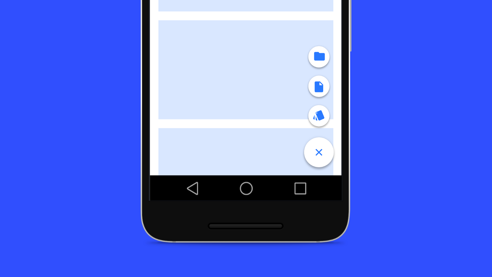 1600x900 Sketch + Invision How To Show Related Actions From A Floating - Android Phone Sketch