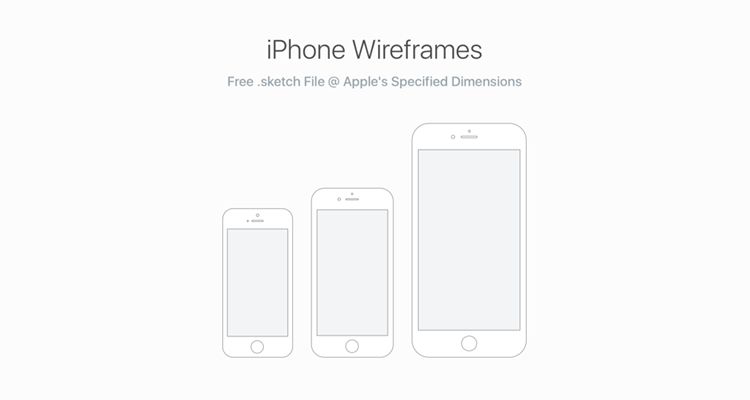 750x400 50 Free Wireframe Templates For Mobile, Web And Ux Design - Android Phone Sketch