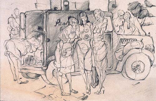 500x324 Andy Warhol Drawings, 1942 1987 - Andy Warhol Sketches