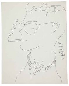 236x296 The 160 Best Andy Warhol Drawings Images In 2018 - Andy Warhol Sketches