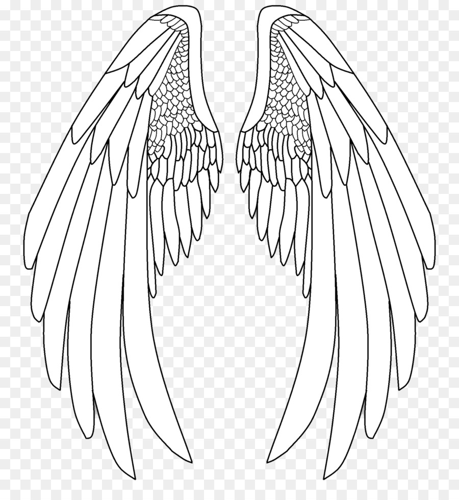 900x980 Drawing Sketch - Angel Drawing Sketch