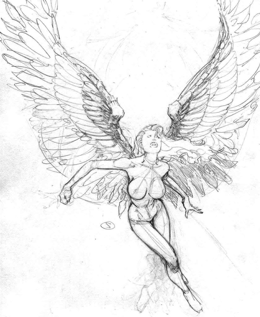 Angel Sketches Romes Danapardaz Co