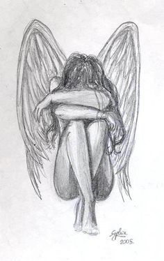 236x374 Resultado De Imagem Para Girl Drawings Tumblr Easy Drawings - Angel Easy Sketch