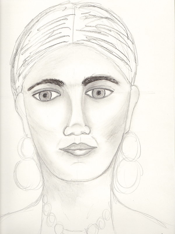 600x800 A New Angel On The Scene Musings From The Moonroom - Angel Face Sketch