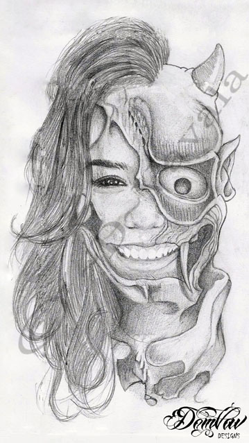 359x639 Celeb Domvav - Angel Face Sketch