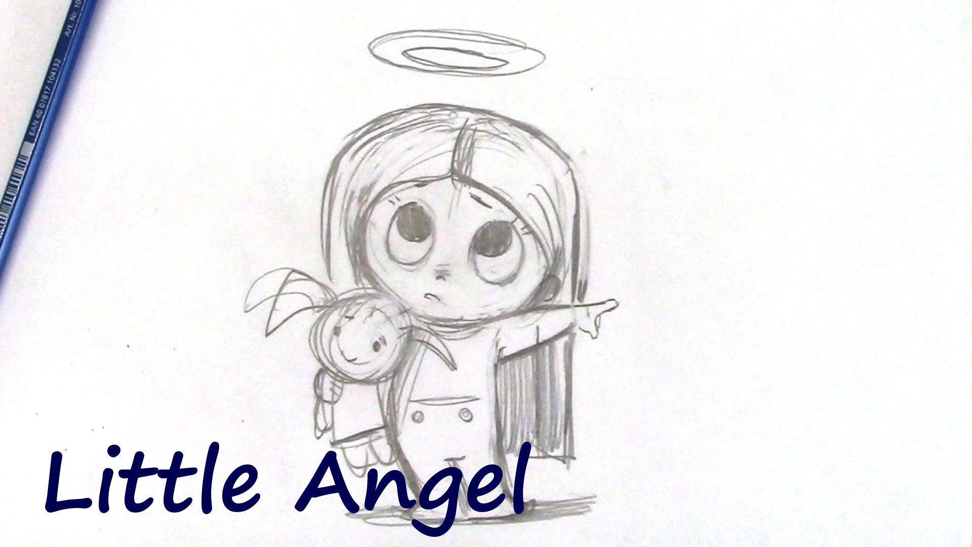 1920x1080 How To Draw A Little Angel With Christopher Hart - Angel Halo Sketch