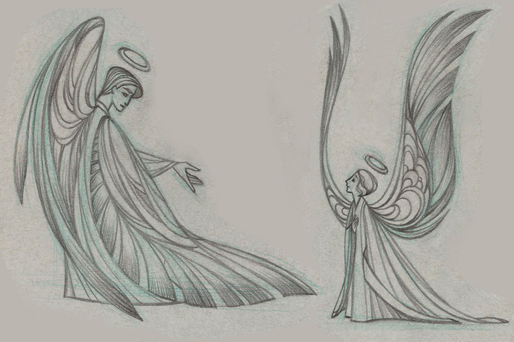 1024x681 April Lee - Angel Of Death Sketch