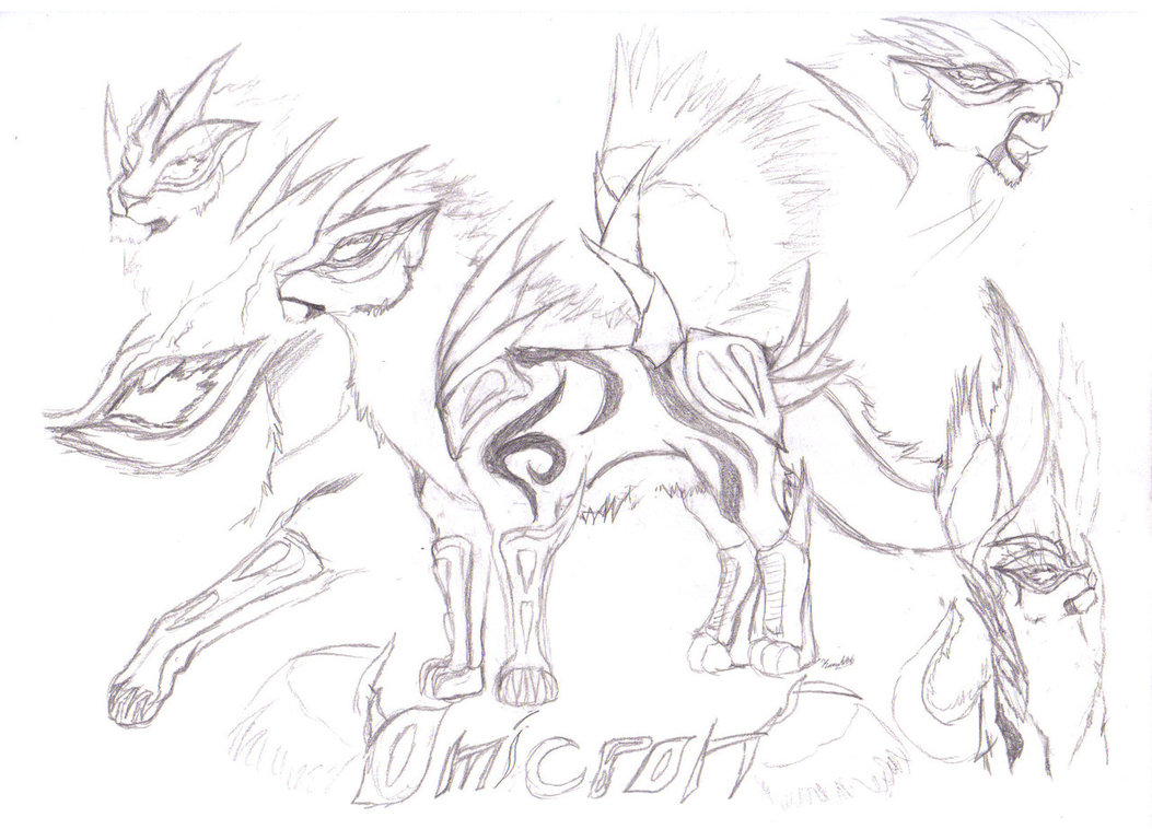 1053x758 Omicron Sketch By Fang Angel Of Death - Angel Of Death Sketch