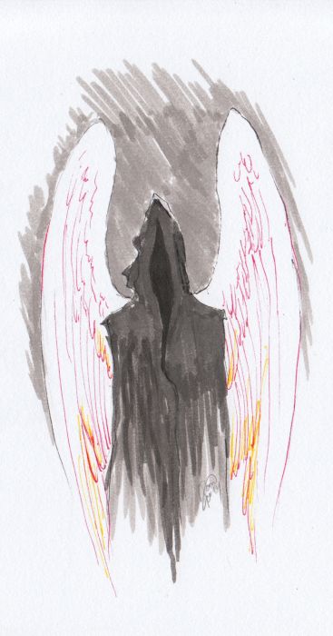 367x700 Sketch Fest! - Angel Of Death Sketch