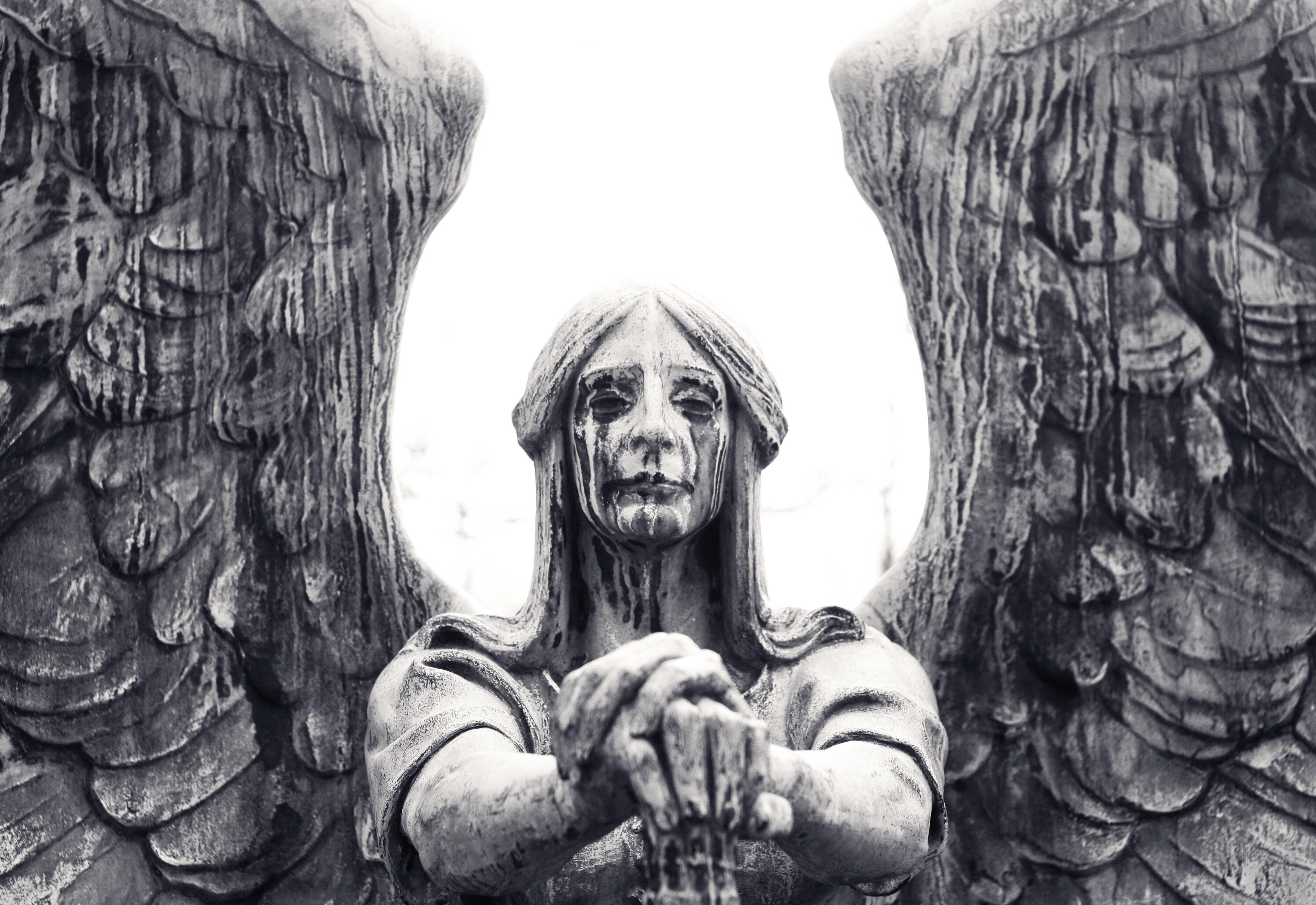 3768x2592 The Haserot Angel (Angel Of Death Victorious) Lake View Cemetery - Angel Of Death Sketch