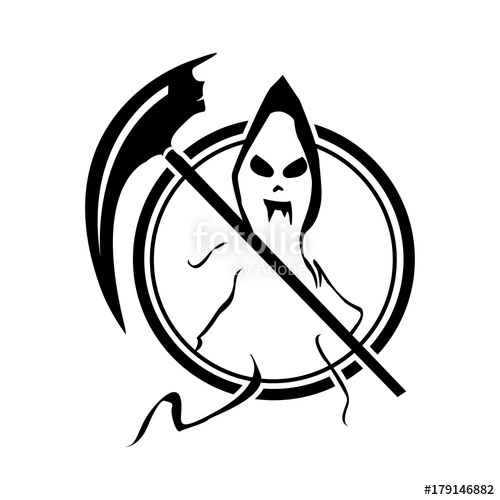 500x500 Angel Of Death Sketch Stock Image And Royalty Free Vector Files - Angel Of Death Sketch