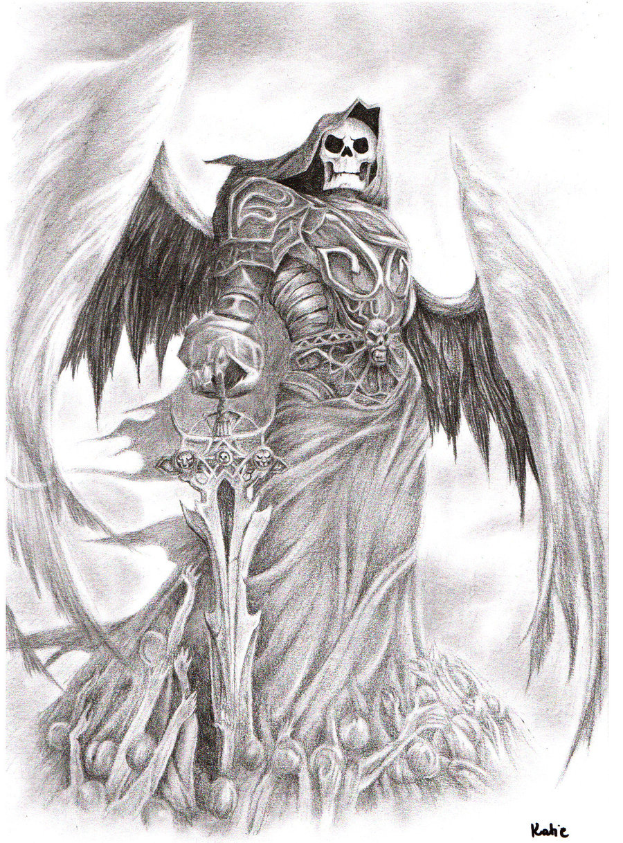 900x1218 Guardian Angel An Angel Of Death - Angel Of Death Sketch