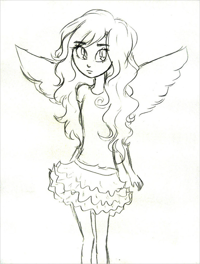 Angel Sketch Images