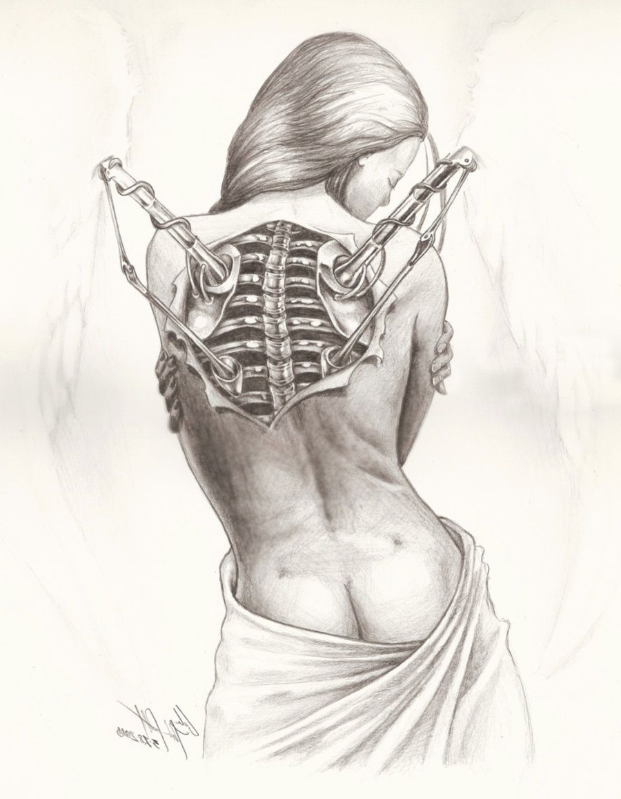 900x1157 Fallen Angel Pencil Drawing Pencil Drawings Of Fallen Angels - Angel Sketches In Pencil