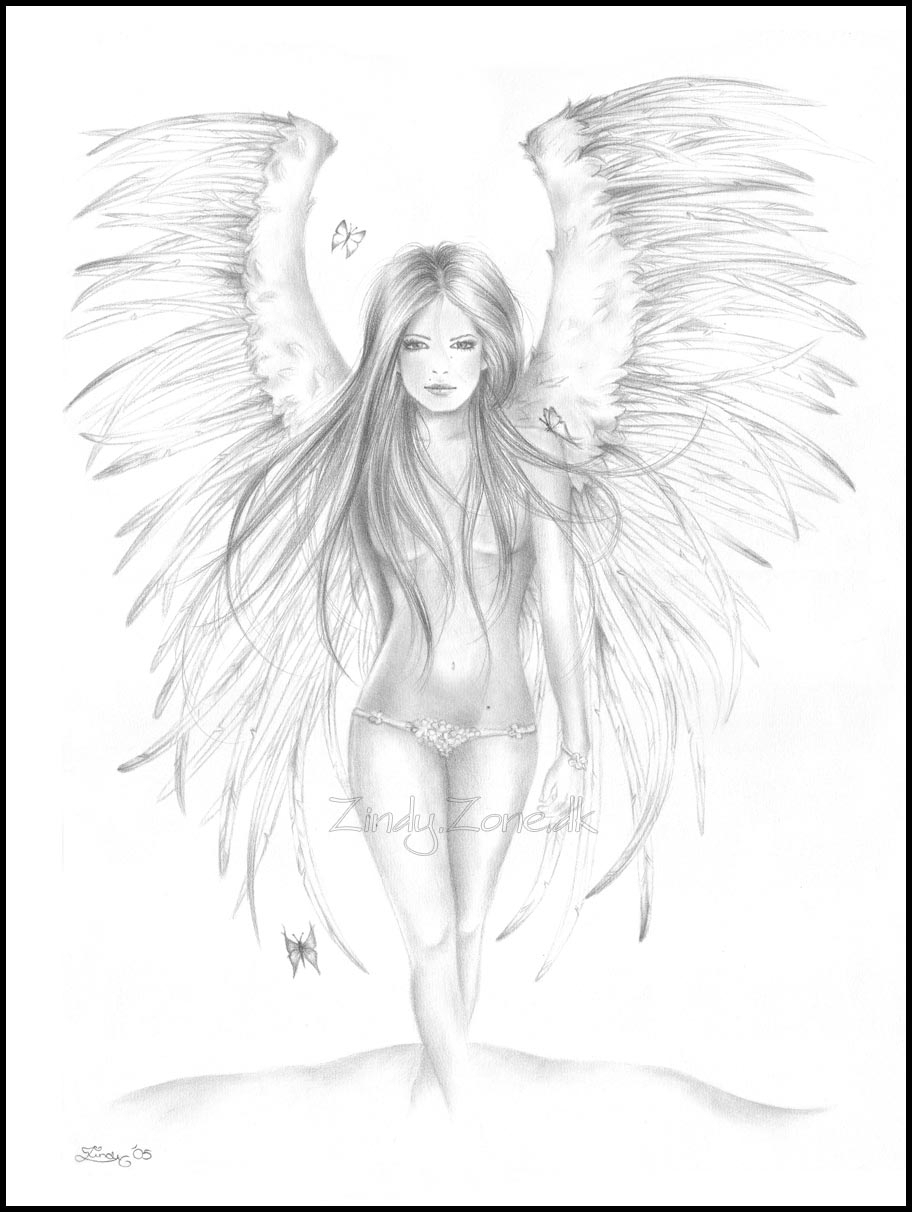 912x1212 Beautiful Pencil Sketches Of Angels Beautiful Angel Sketches - Angel Sketches In Pencil