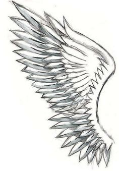 236x339 How To Draw Angel Wings - Angel With Wings Sketch