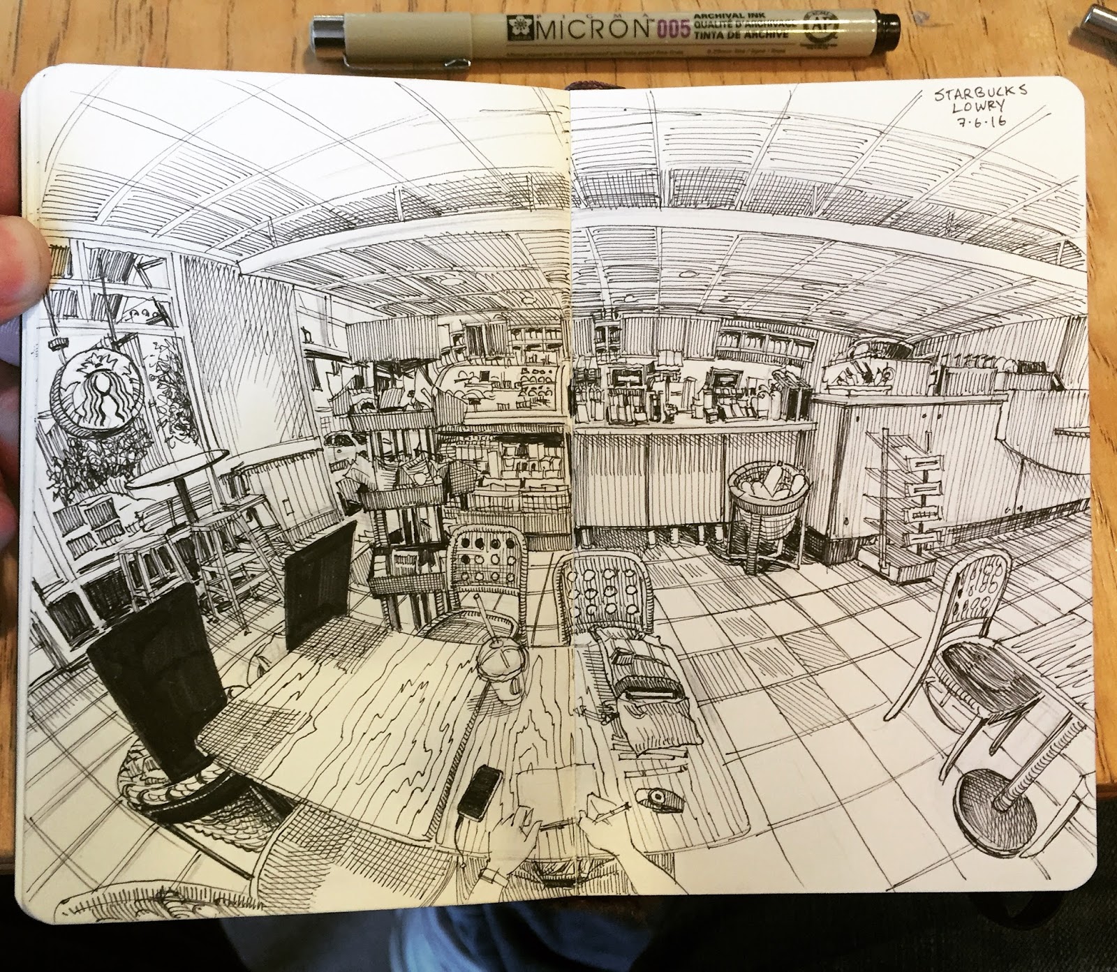 1600x1393 The Science Behind Wide Angle Sketching Urban Sketchers - Angle Sketch