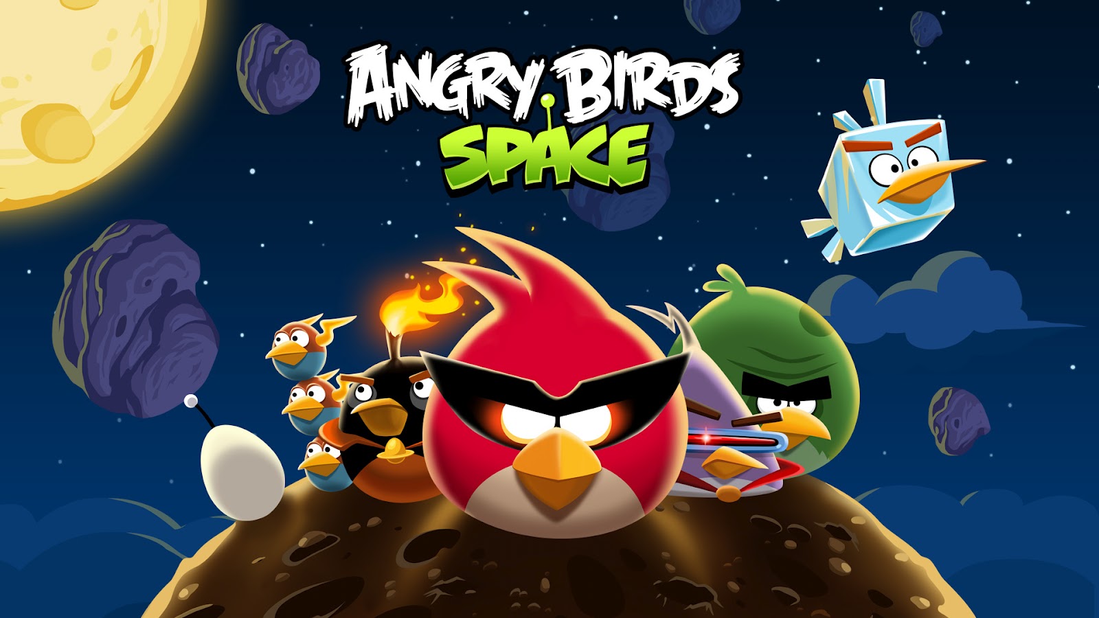 1600x900 Techno Inside Free Download Angry Bird - Angry Birds Space Sketch