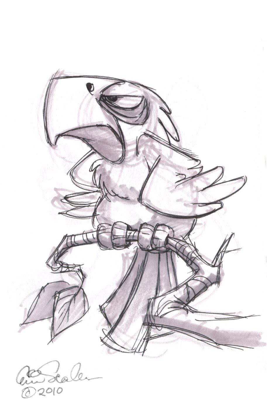 913x1400 Angry Bird.jpg Dessins Sketches - Angry Sketches