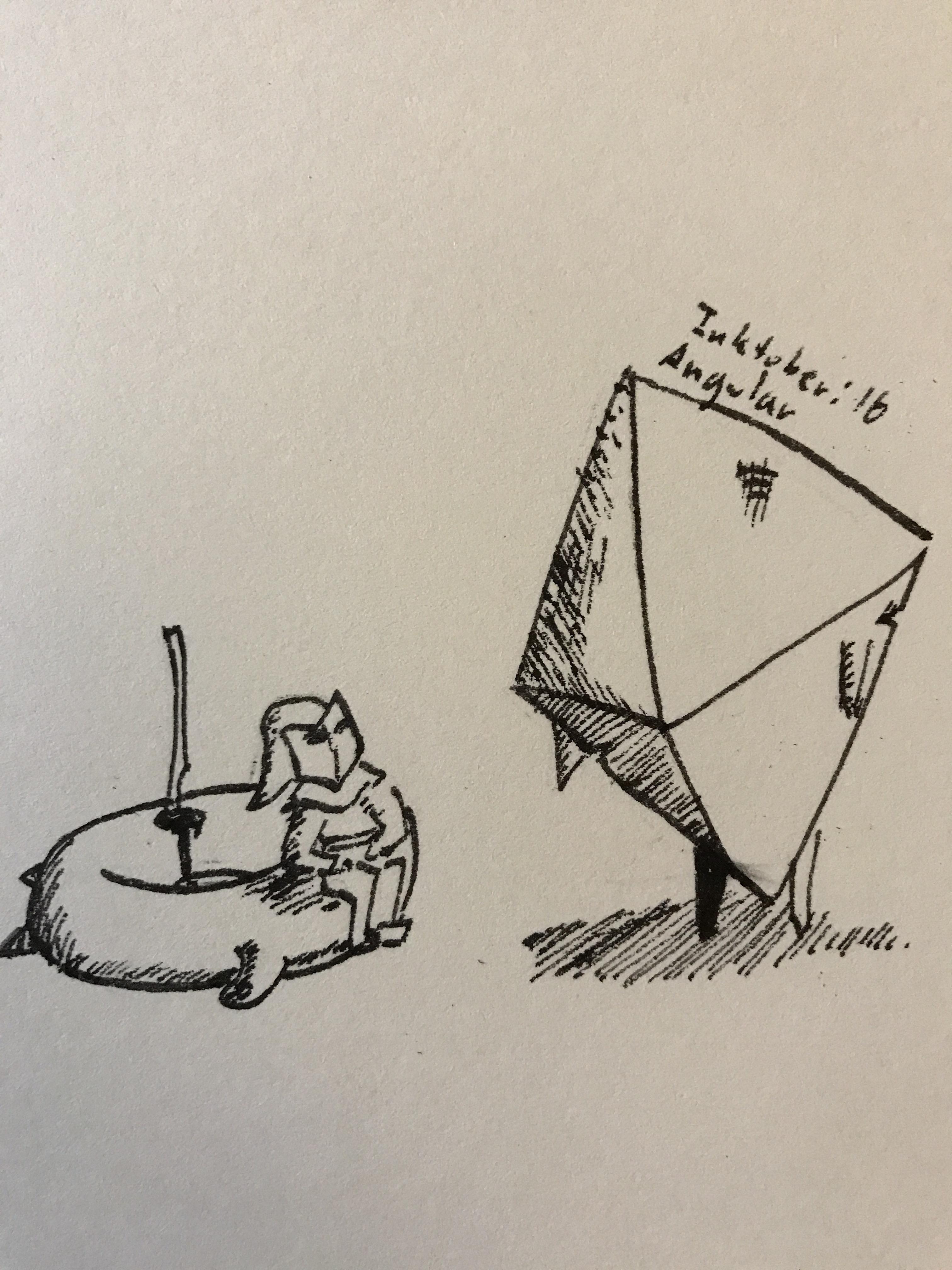 3024x4032 Inktober 16 Angular. Deca Is Sad After The Death Of His Best Fren - Angular Sketch