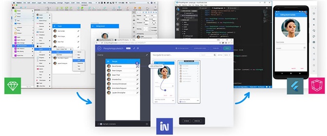 671x279 Sketch, Angular, Flutter, Google Io, Design, Ux, Code Gen - Angular Sketch