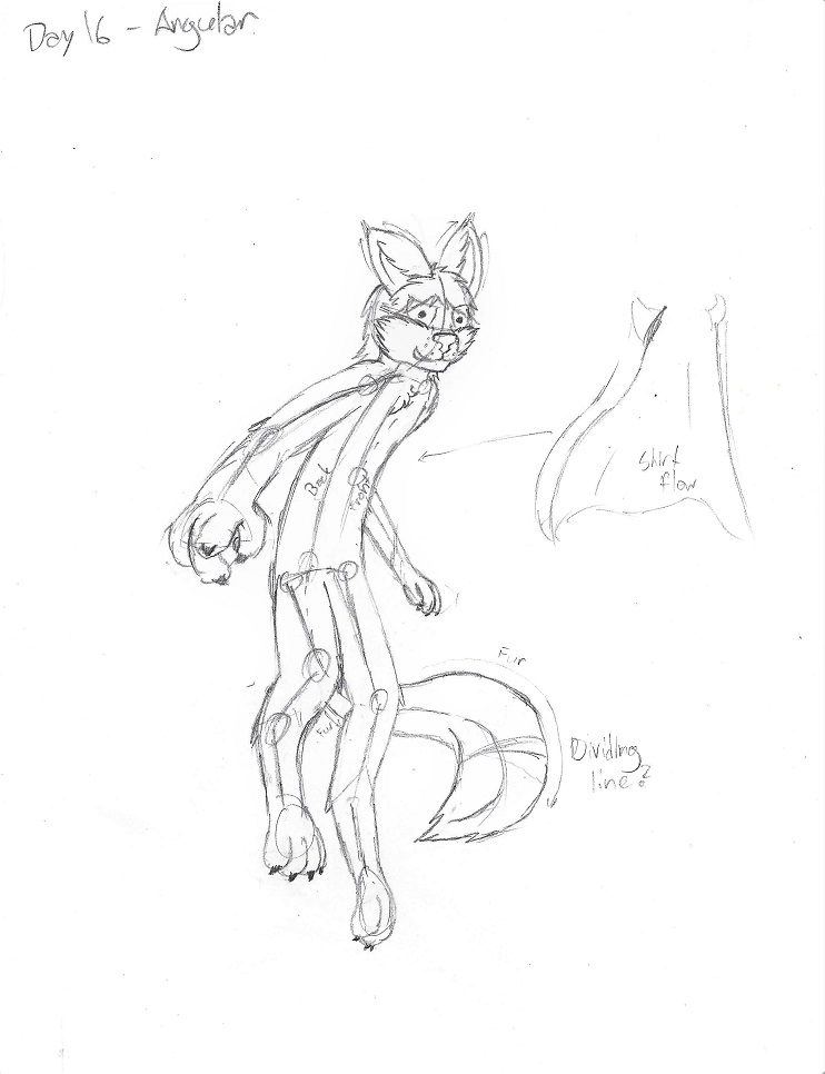 742x966 Sketchtober 16th - Angular Sketch