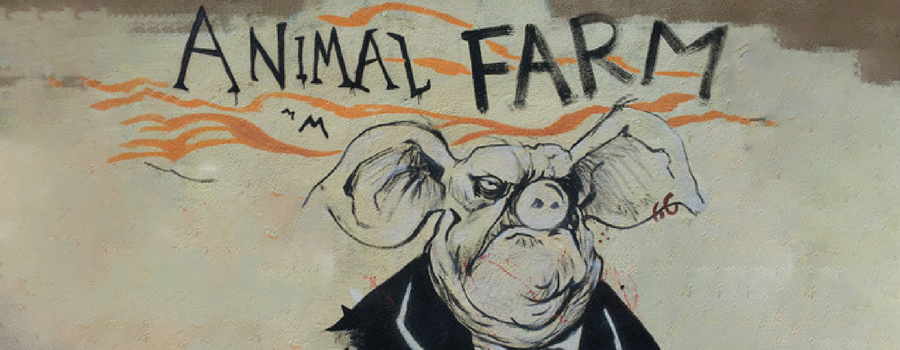 900x350 Young Cast Turns Heswall Hall Into Animal Farm For 2 Nights Only - Animal Farm Sketch