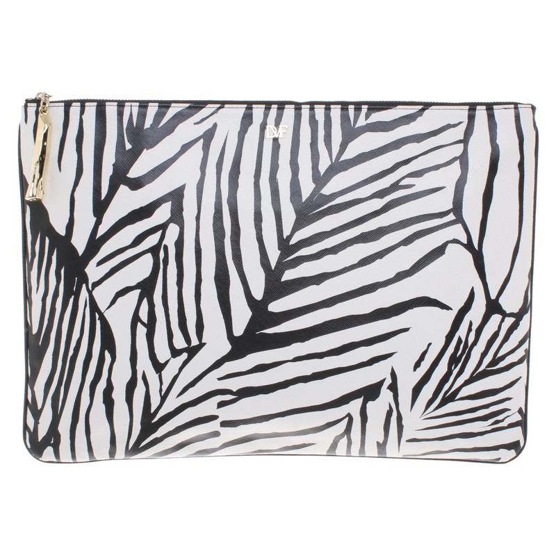 800x800 Diane Von Furstenberg Clutch With Animal Print - Animal Print Sketch