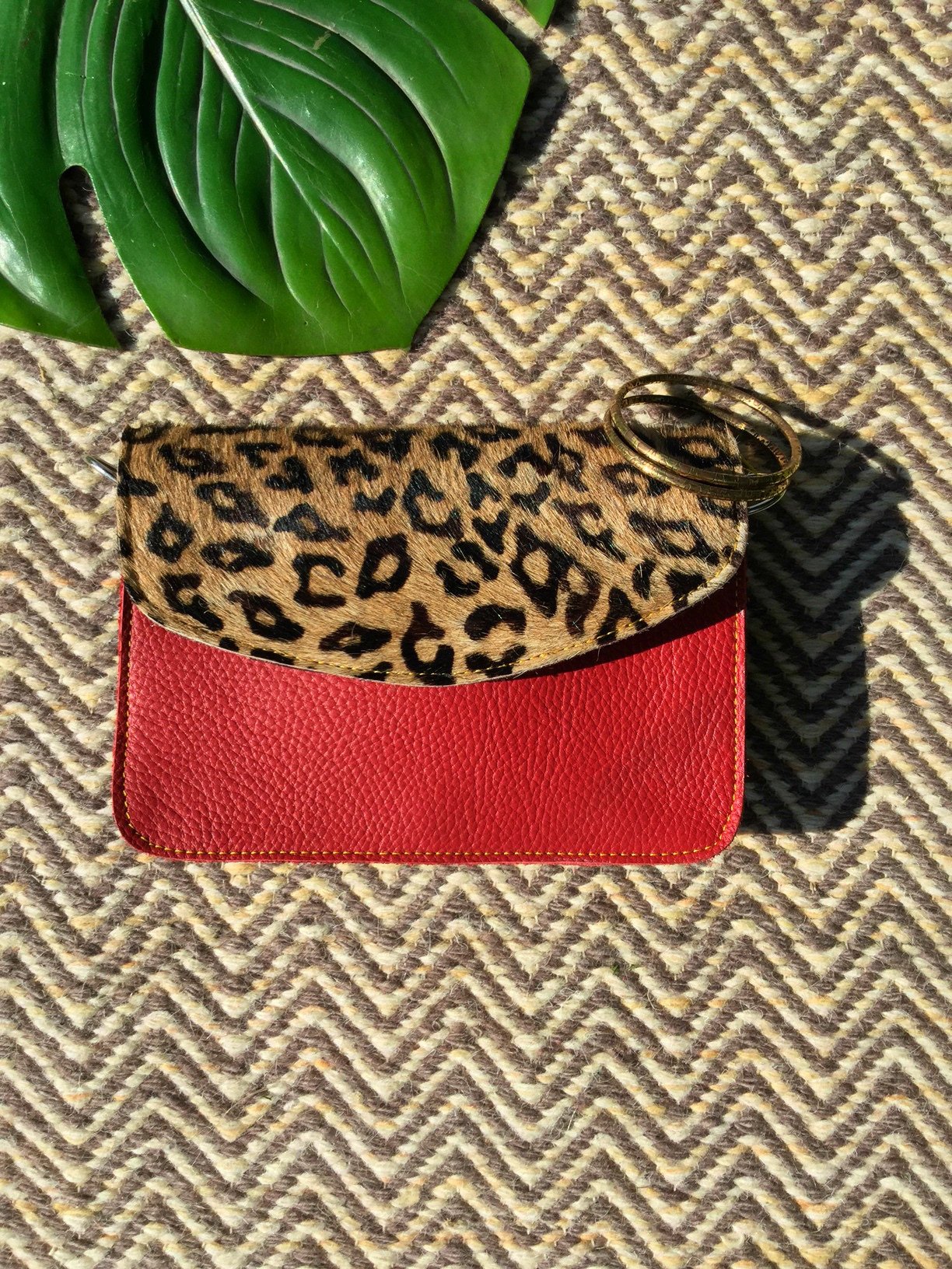 1224x1632 Animal Print Envelope Bag, Blood Red Sketch London - Animal Print Sketch
