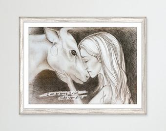 340x270 Animal Drawings Etsy - Animal Sketches