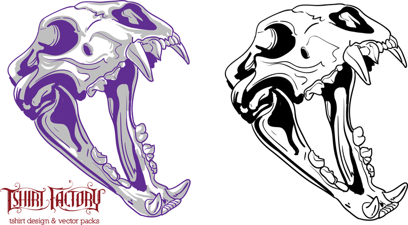 800x441 Animal Skull Drawing - Animal Skull Sketch