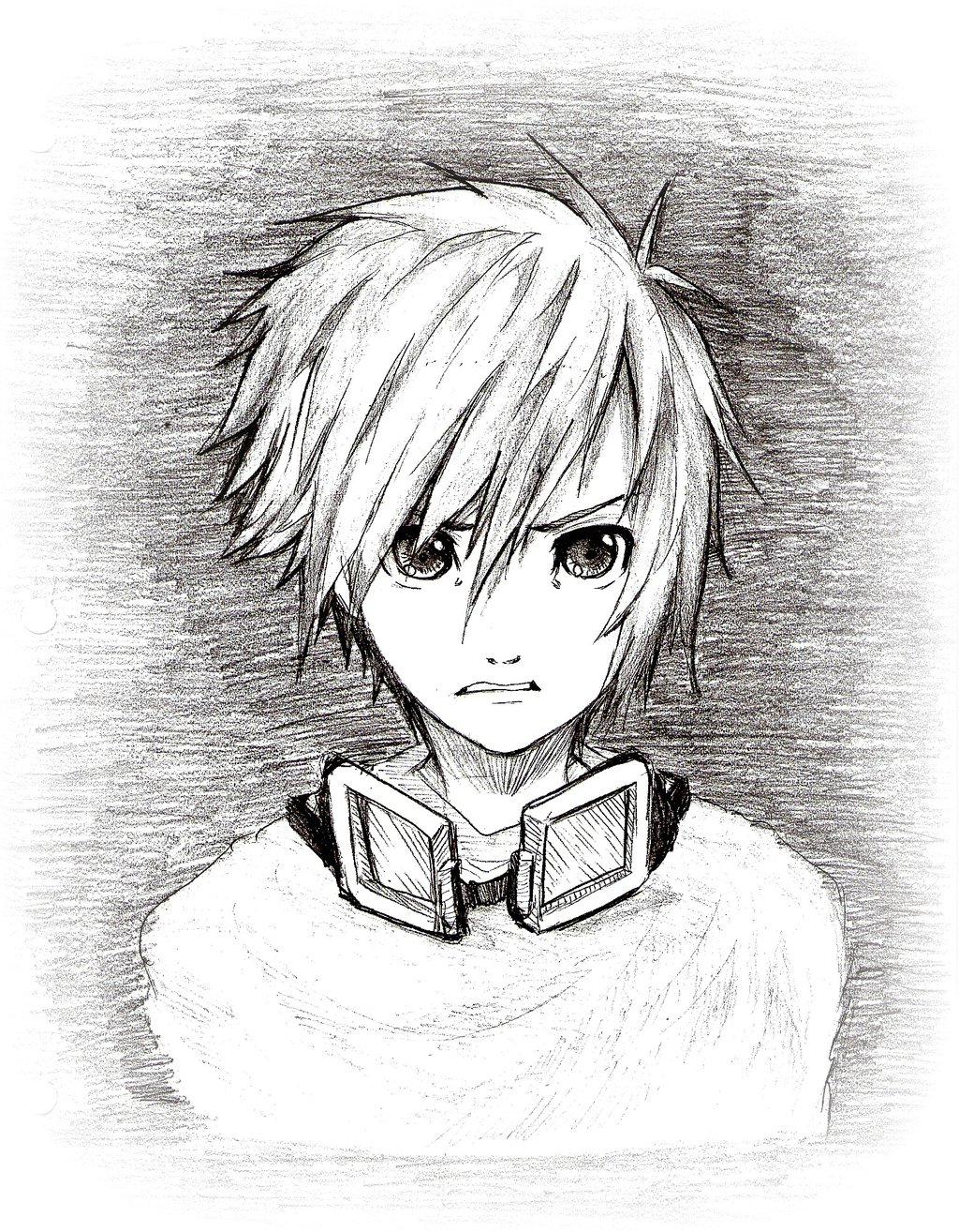 Anime Boy Sketch at PaintingValley.com | Explore collection of Anime