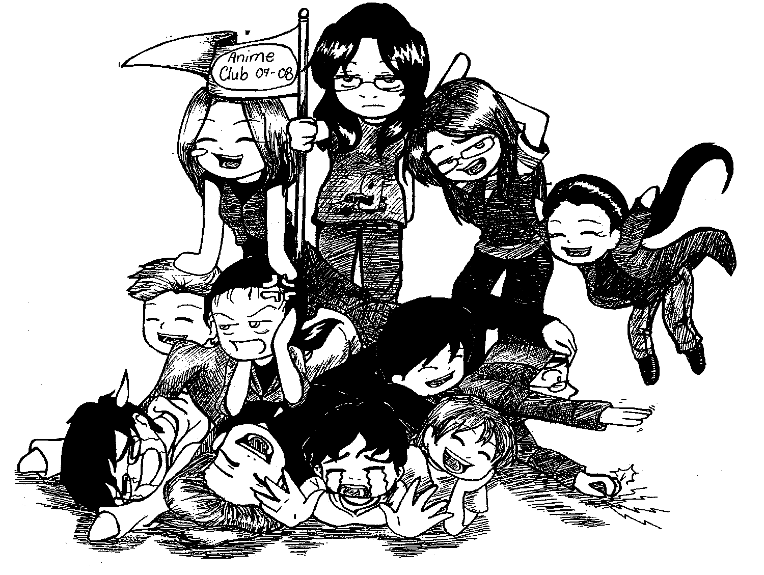 1500x1129 What Do I Do With Those Damn Anime Kids The Hooded Utilitarian - Anime Cartoon Sketch